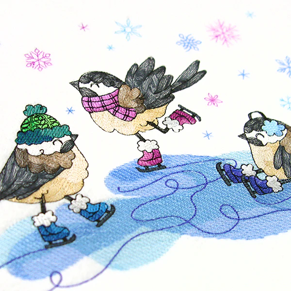 Winter Fun Chickadees - Image 8