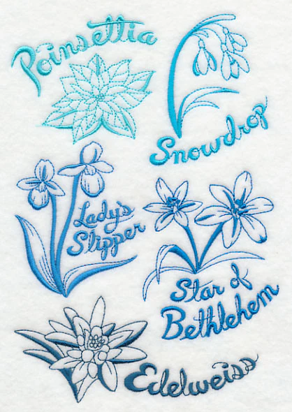 Winter Garden Collage - Image 3