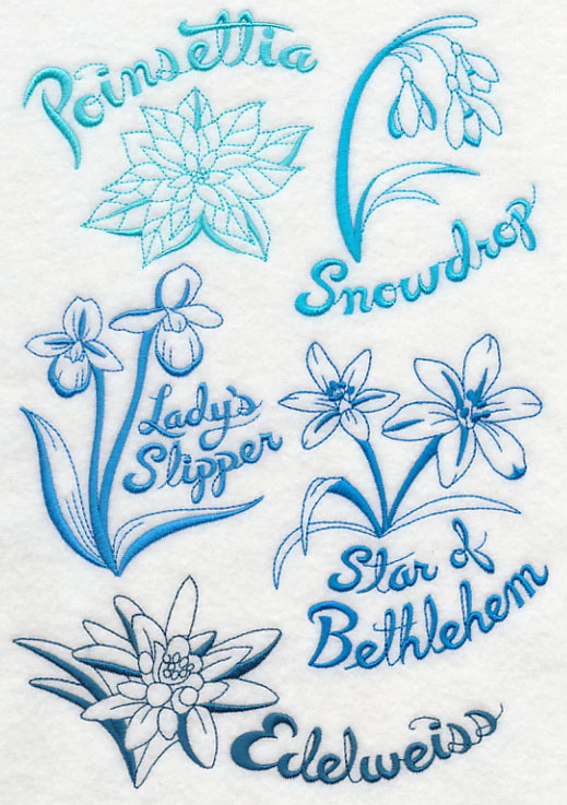 Winter Garden Collage - Image 5