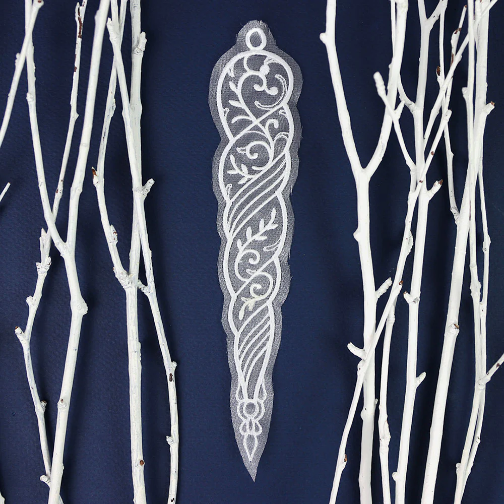 Winter Icicle 1 (Organza)