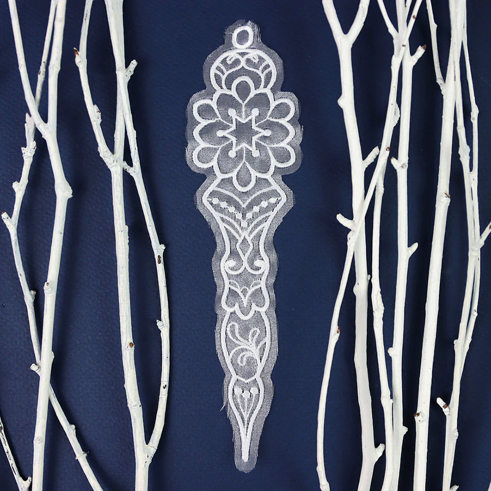 Winter Icicle 4 (Organza)