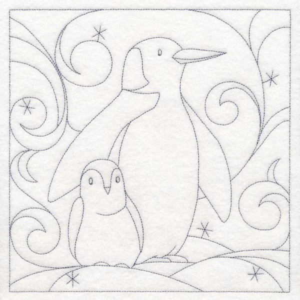 Winter Quilting - Penguin (Double Run) - Image 6