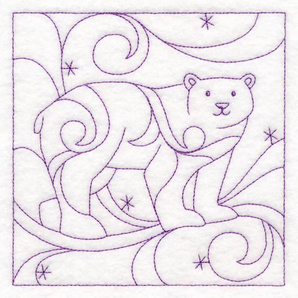 Winter Quilting - Polar Bear (Double Run) - Image 4