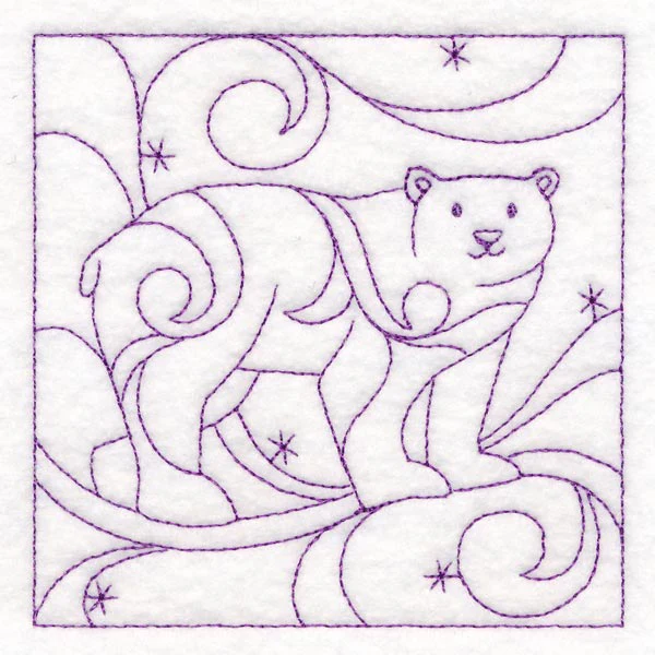Winter Quilting - Polar Bear (Double Run) - Image 5
