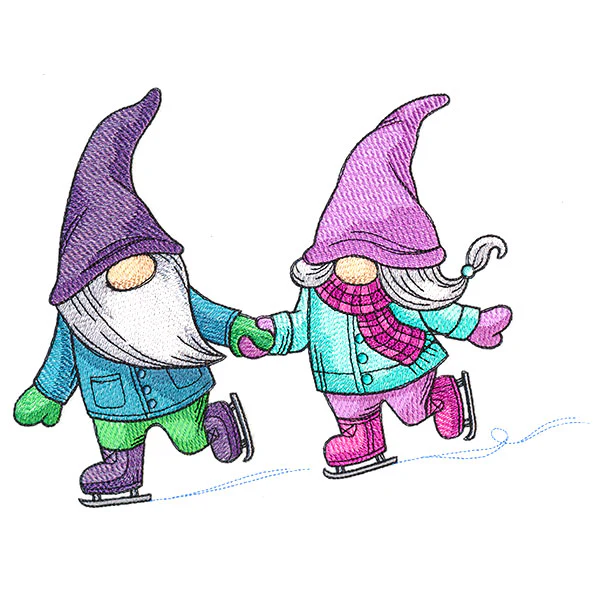 Winter Skating Gnomes - Image 7