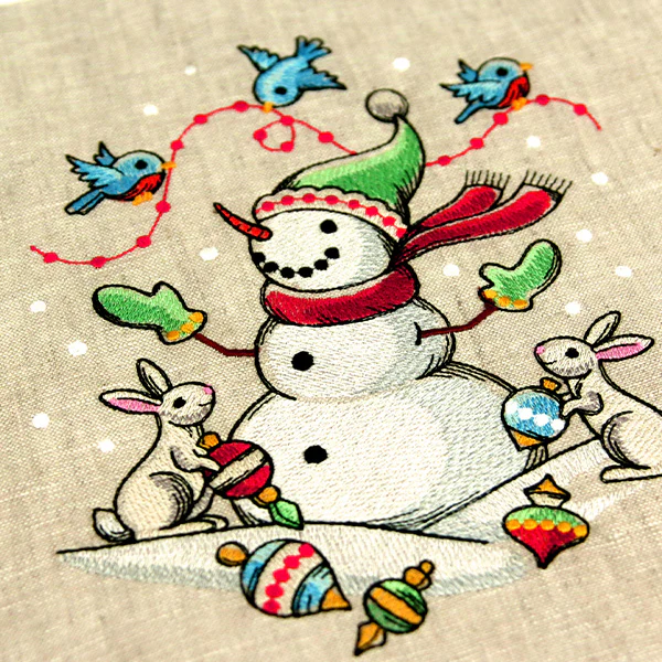 Winter Snowman and Friends - Image 6