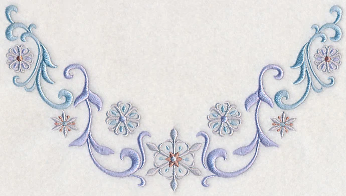 Winter Wonderland Neckline (V-Neck)