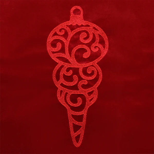 Wintertide Christmas Ornament (Embossed)
