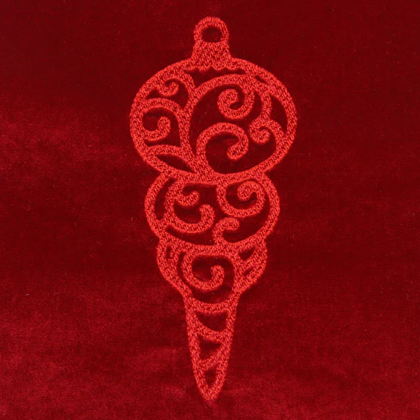 Wintertide Christmas Ornament (Embossed) - Image 4
