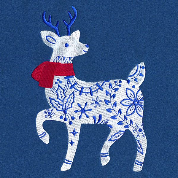 Wintertide Deer