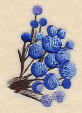 Wintry Berry Branch in Watercolor - Image 6
