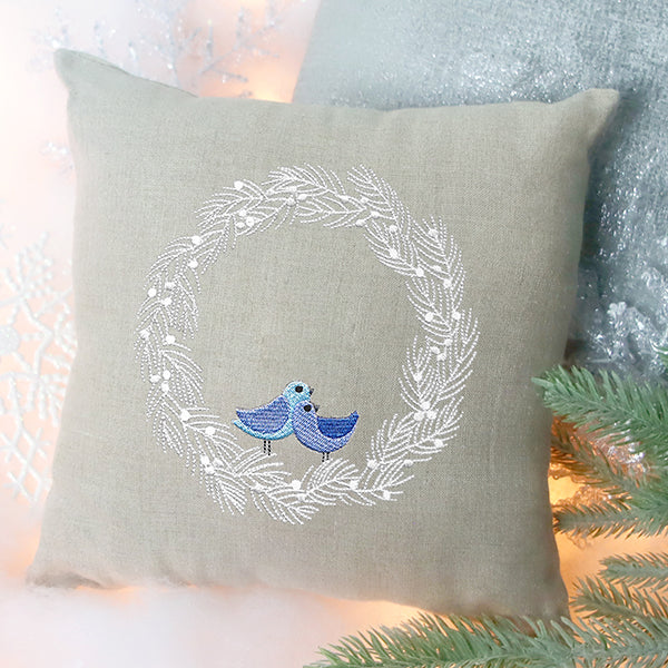 Wintry Bird Wreath - Image 10