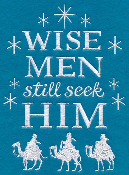 Wise Men Still Seek Him (Whitework) - Image 4