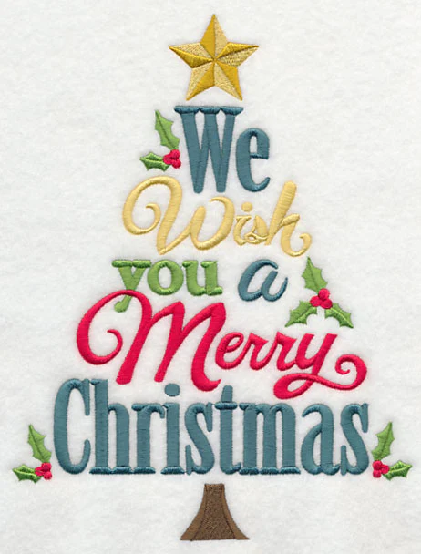 Wish You a Merry Christmas Tree - Image 2