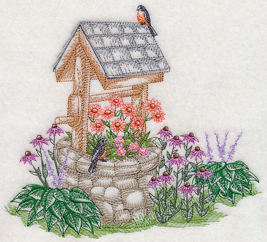 Wishing Well Serenity (Toile) - Image 2