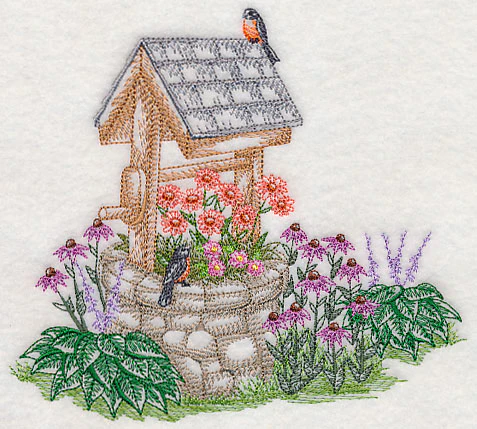 Wishing Well Serenity (Toile) - Image 3