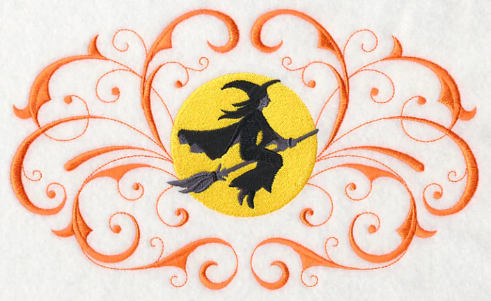 Witch Silhouette and Filigree - Image 5