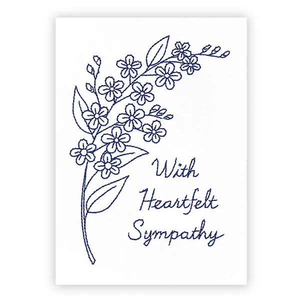 With Heartfelt Sympathy (Cardstock) - Image 3