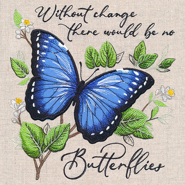 Without Change Butterfly Medley (Applique) - Image 9