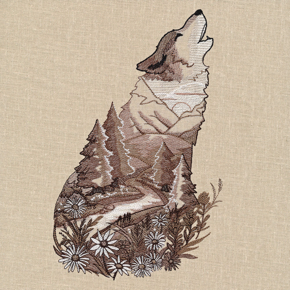 Wolf Nature Scene - Image 3