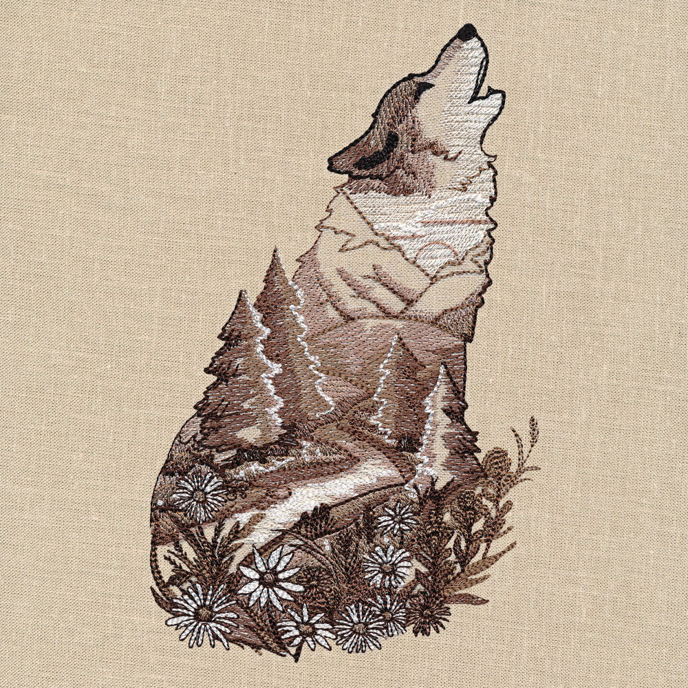 Wolf Nature Scene - Image 5