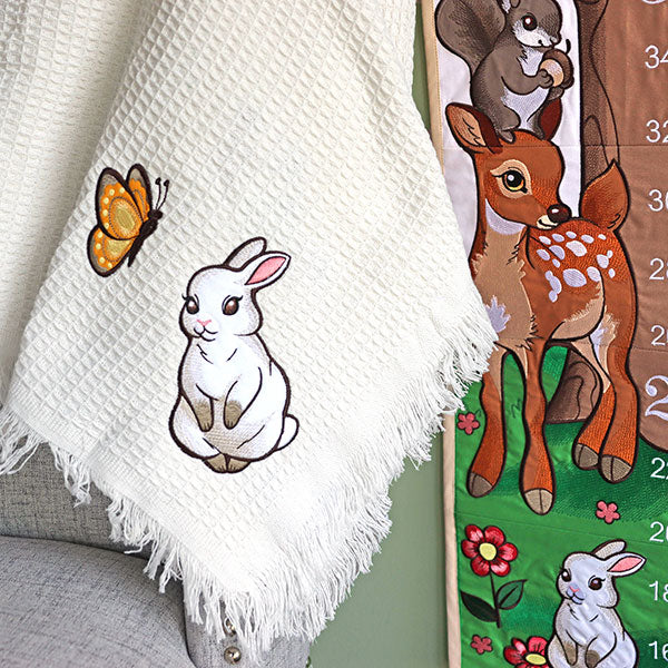 Woodland Animals - Bunny (Heirloom Applique) - Image 4