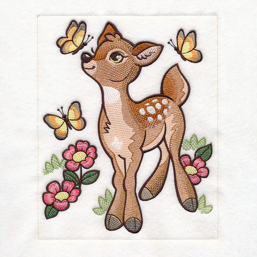 Woodland Animals Quilt - Fawn - Image 5