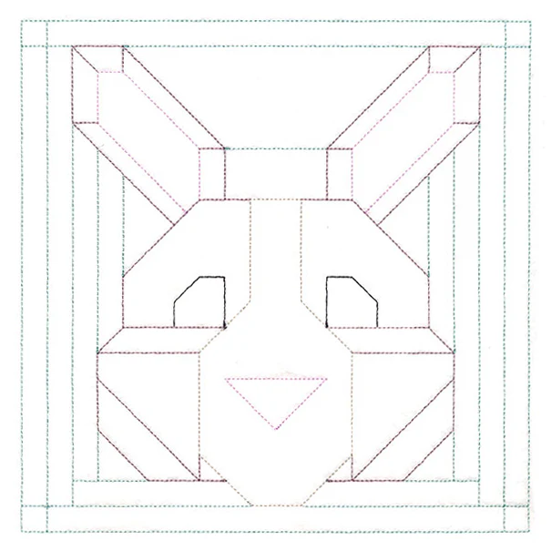 Woodland Animals Quilting - Bunny (Double Run) - Image 6