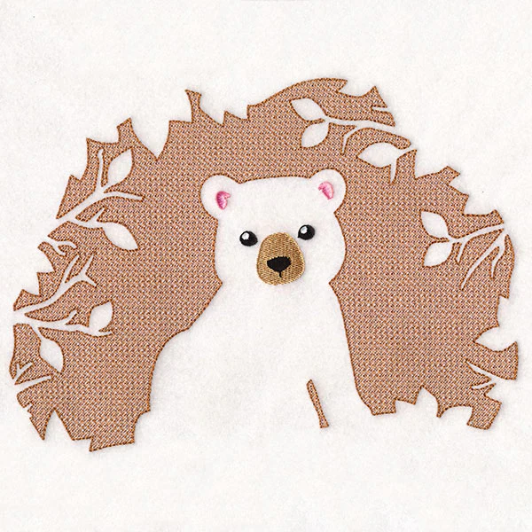 Woodland Bear (Embossed) - Image 5