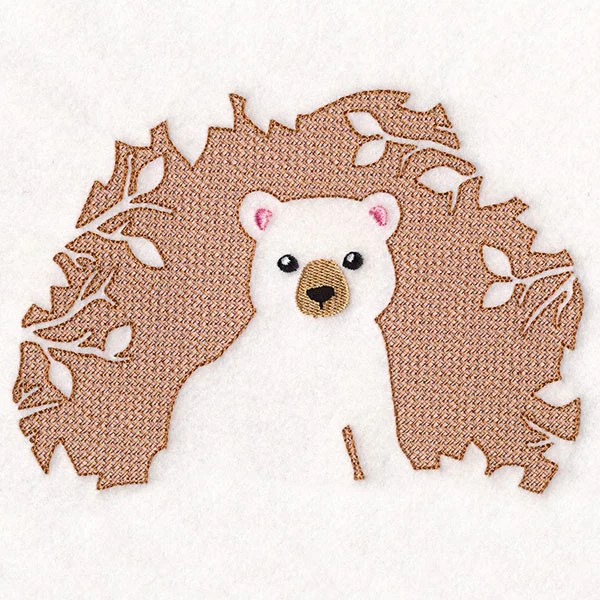 Woodland Bear (Embossed) - Image 7