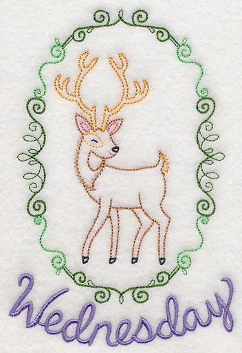 Woodland Cameo - Wednesday Deer (Vintage) - Image 3