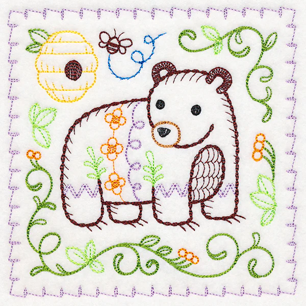Woodland Charm - Bear (Vintage) - Image 3