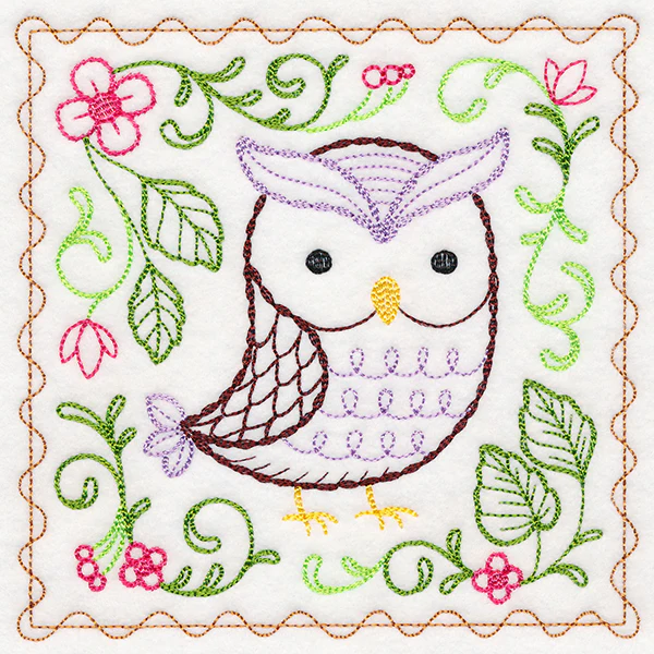 Woodland Charm - Owl (Vintage) - Image 3