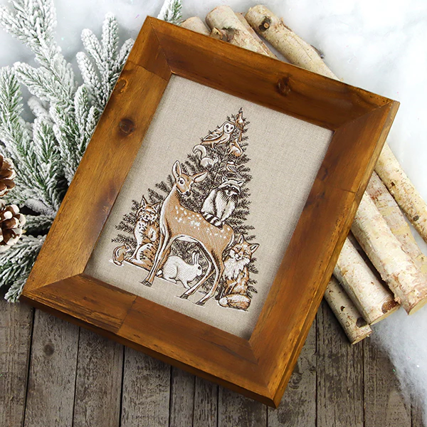 Woodland Christmas Animal Stack - Image 6