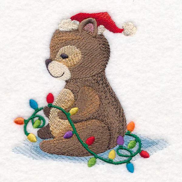 Woodland Christmas Party - Bear - Image 3