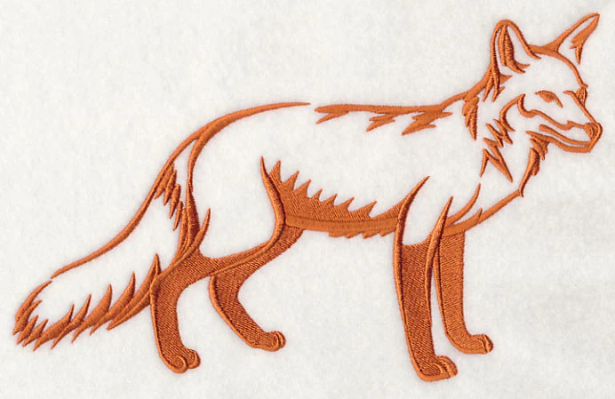Woodland Fox Silhouette 1 - Image 4