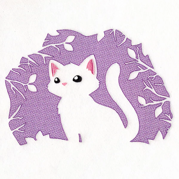 Woodland Kitten (Embossed) - Image 2