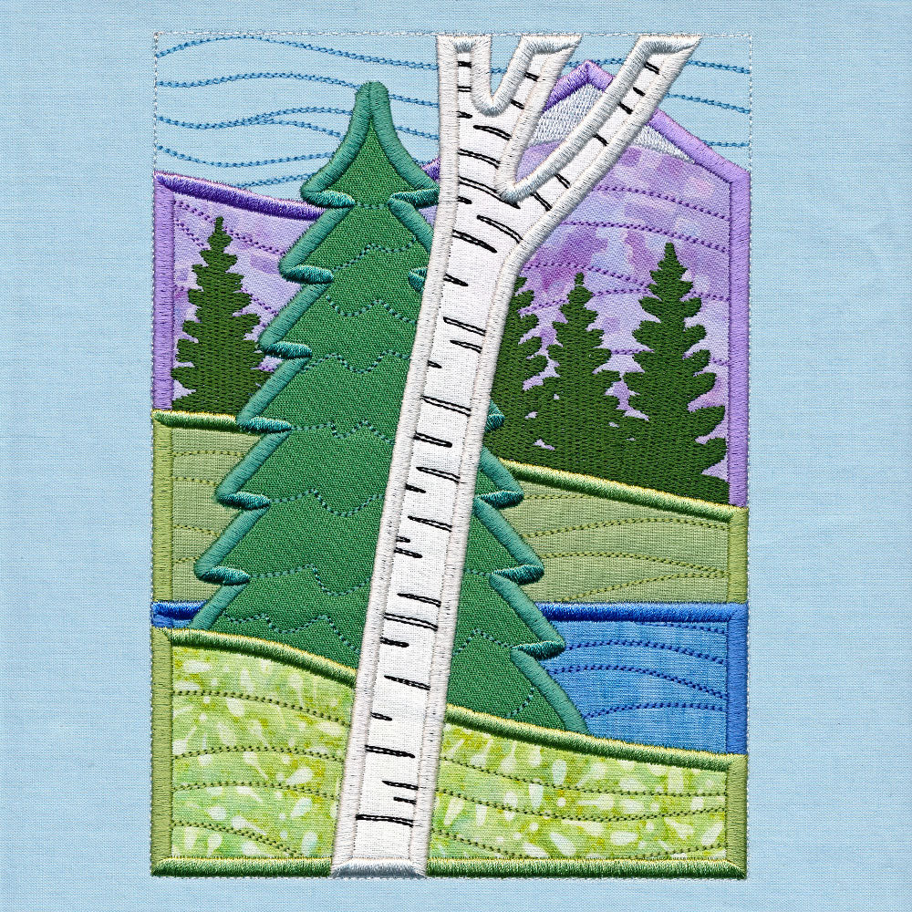 Woodland Lake Build-a-Scene Set (Applique) - Image 11