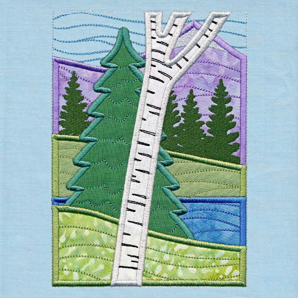 Woodland Lake Build-a-Scene Set (Applique) - Image 15
