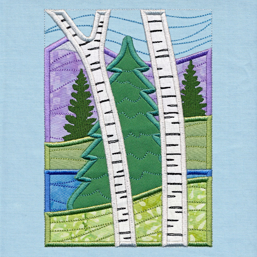 Woodland Lake Build-a-Scene Set (Applique) - Image 17