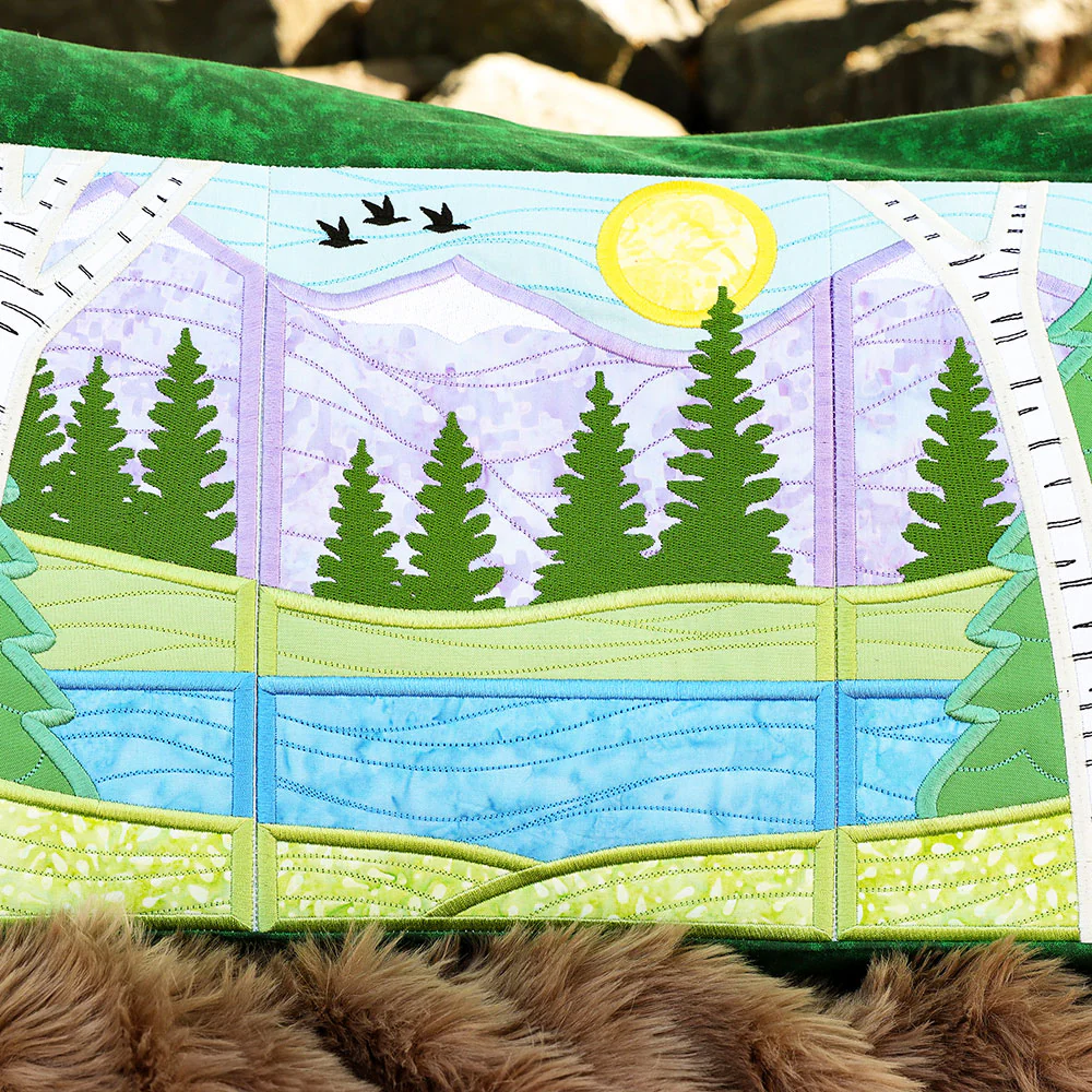 Woodland Lake Build-a-Scene Set (Applique) - Image 4