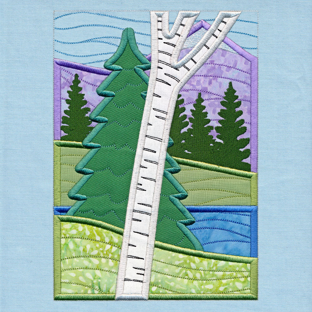 Woodland Lake Build-a-Scene Set (Applique) - Image 7