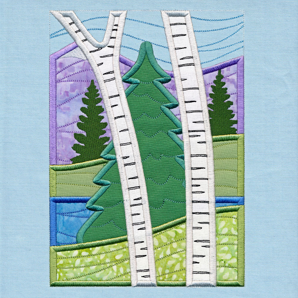 Woodland Lake Build-a-Scene Set (Applique) - Image 9