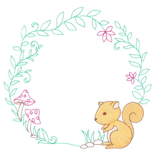 Woodland Nursery Wreath - Image 6