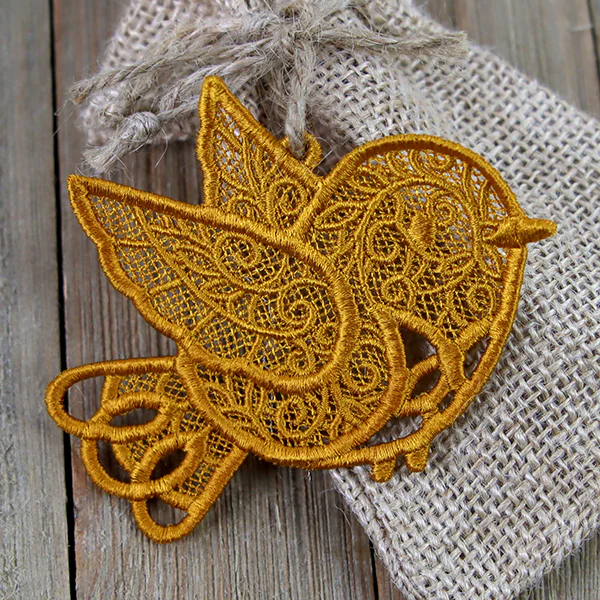 Woodland Treasures - Bird (Lace) - Image 3