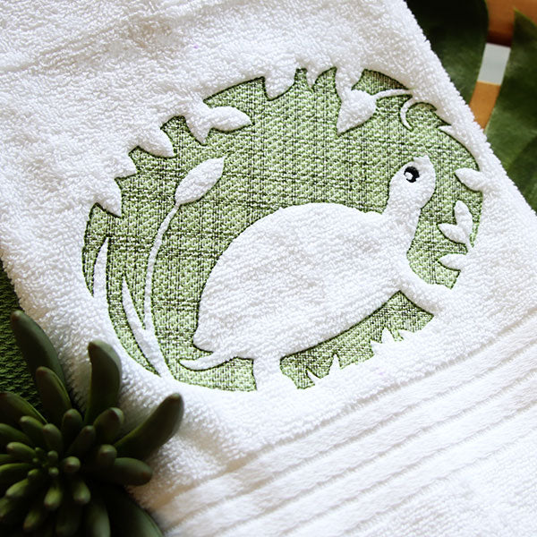 Woodland Turtle (Embossed)
