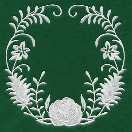 Woodland Whitework Wreath - Image 3
