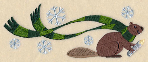 Wrapped Up in Winter Beaver - Image 4