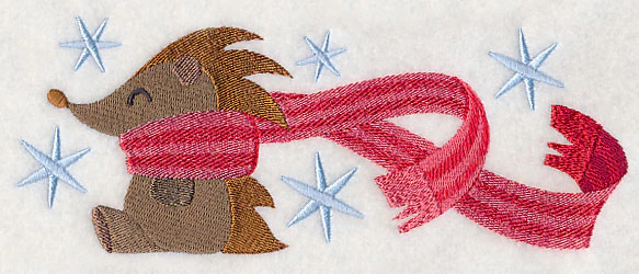 Wrapped Up In Winter Hedgehog - Image 4