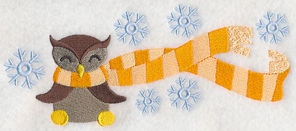 Wrapped Up In Winter Owl - Image 4